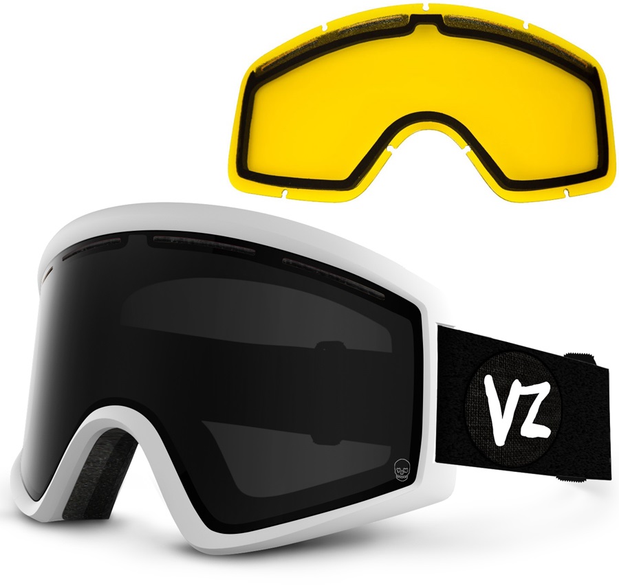 Von Zipper Cleaver Snowboard/Ski Goggles, L, Yaw Goons, Blackout